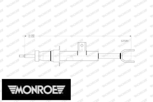 Monroe g2580 stoßdämpfer - g2580,